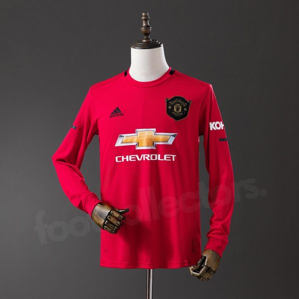 Maillot Manchester United Domicile 2019-2020 Manches Longues