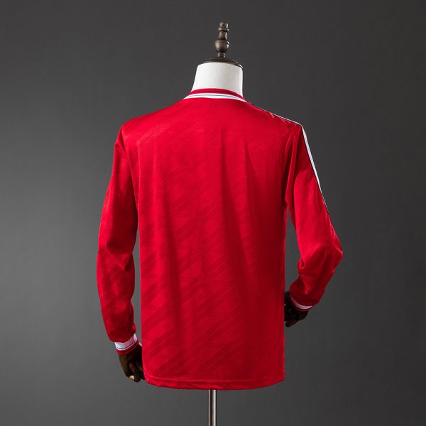 Maillot Manchester United Domicile 1986-1988 Manches Longues