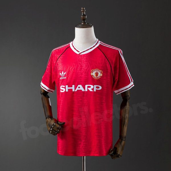 Maillot Manchester United Domicile 1990-1992