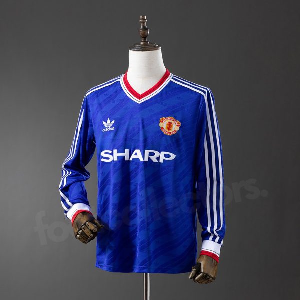 Maillot Manchester United Third 1986-1988 Manches Longues