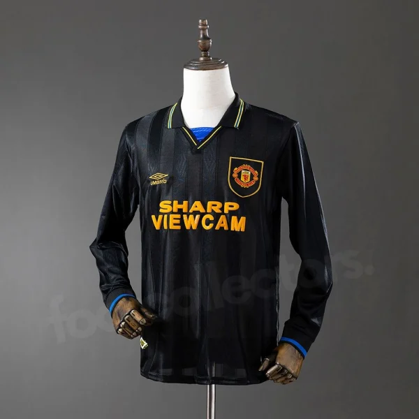 Manchester United Away Shirt 1993-1995 Long Sleeve