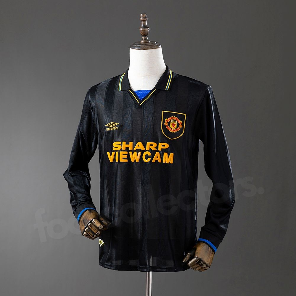 Maillot Manchester United Exterieur 1993-1995 Manches Longues (1)