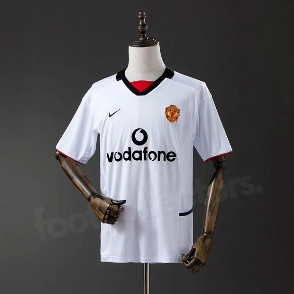 Camiseta de visitante del Manchester United 2002-2003
