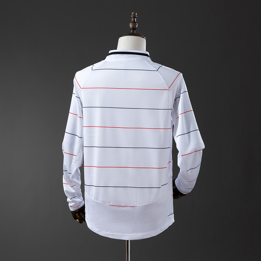 Maillot Manchester United Exterieur 2003-2005 Manches Longues (2)