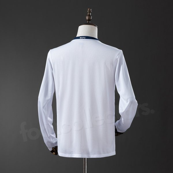 Maillot Manchester United Exterieur 2008-2009 Manches Longues Champions League