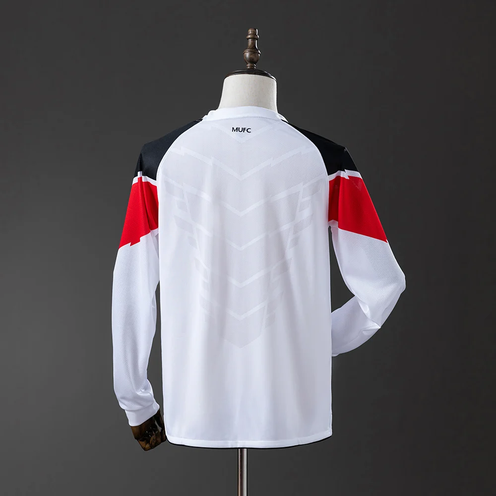 Maillot Manchester United Exterieur 2010-2011 Manches Longues (2)