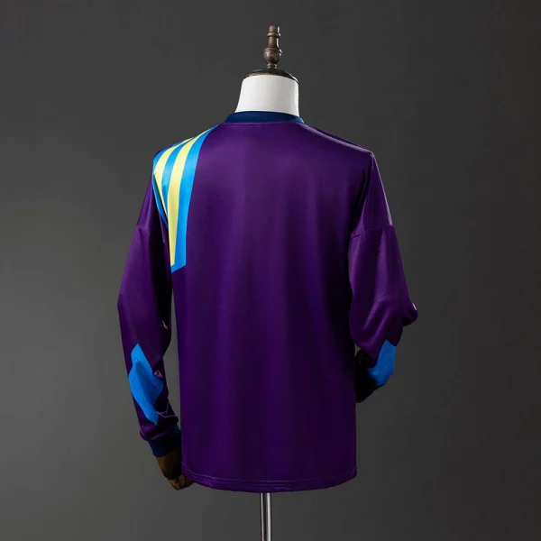 Manchester United Goalkeeper Shirt 1992-1994 Purple Long Sleeve