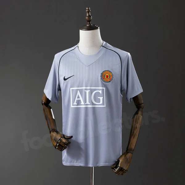 Manchester United Goalkeeper Shirt 2007-2008 Grey