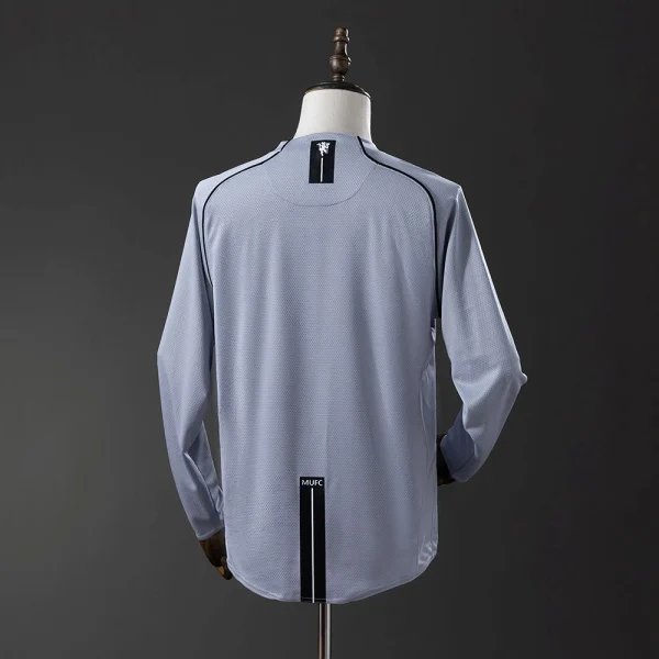 Manchester United Goalkeeper Shirt 2007 Long Sleeve Grey