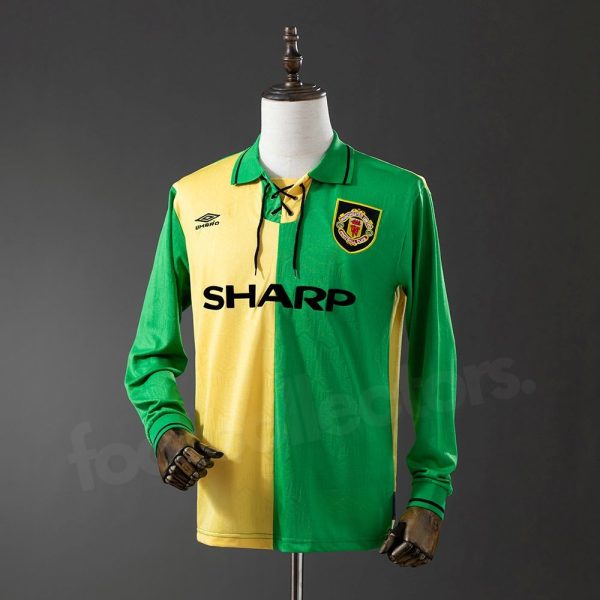Maillot Manchester United Third 1992-1994 Manches Longues