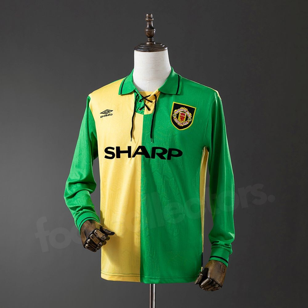 Maillot Manchester United Third 1992-1994 Manches Longues (1)
