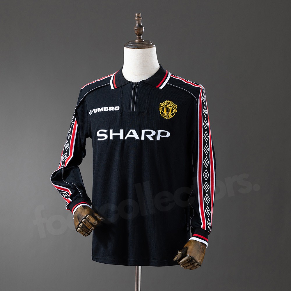 Maillot Manchester United Third 1998-1999 Manches Longues (1)