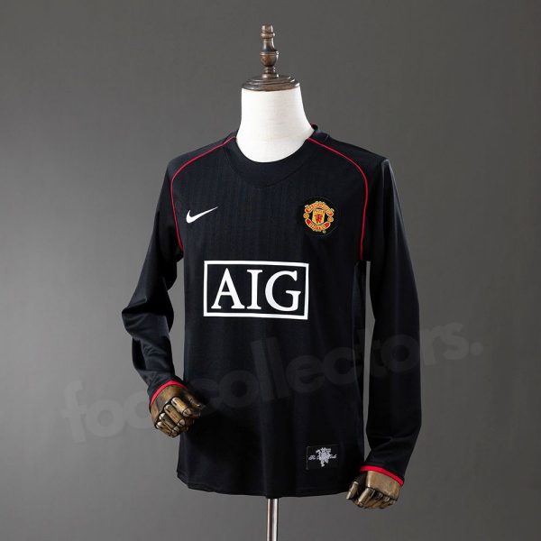 Maillot Manchester United Third 2007-2008 Manches Longues