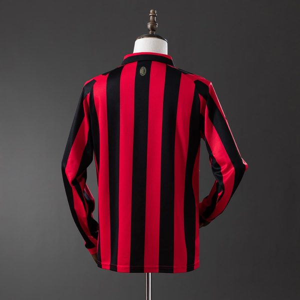 Maillot Milan AC 125 ans Manches Longues
