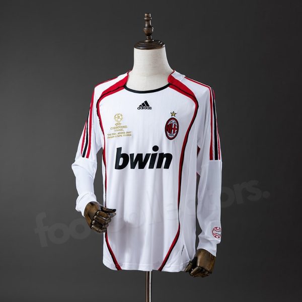 Maillot Milan AC 2006-2007 Finale LDC Manches Longues