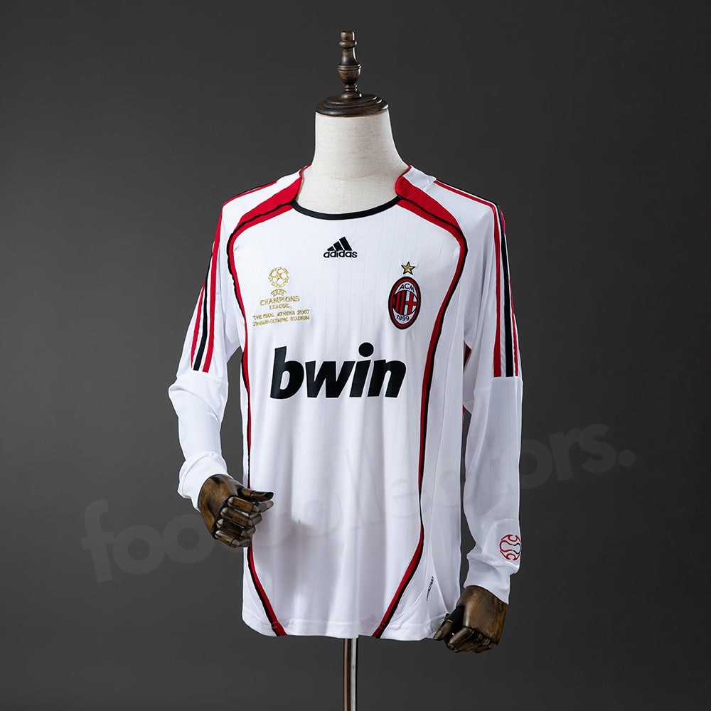 Maillot Milan AC 2006-2007 Finale LDC Manches Longues (1)