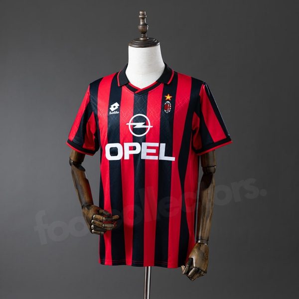Maillot Milan AC Domicile 1995-1996