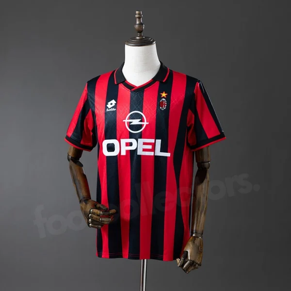 Maillot Milan AC Domicile 1995-1996