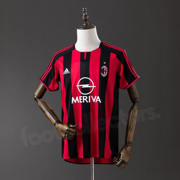 Maillot Milan AC Domicile 2003-2004