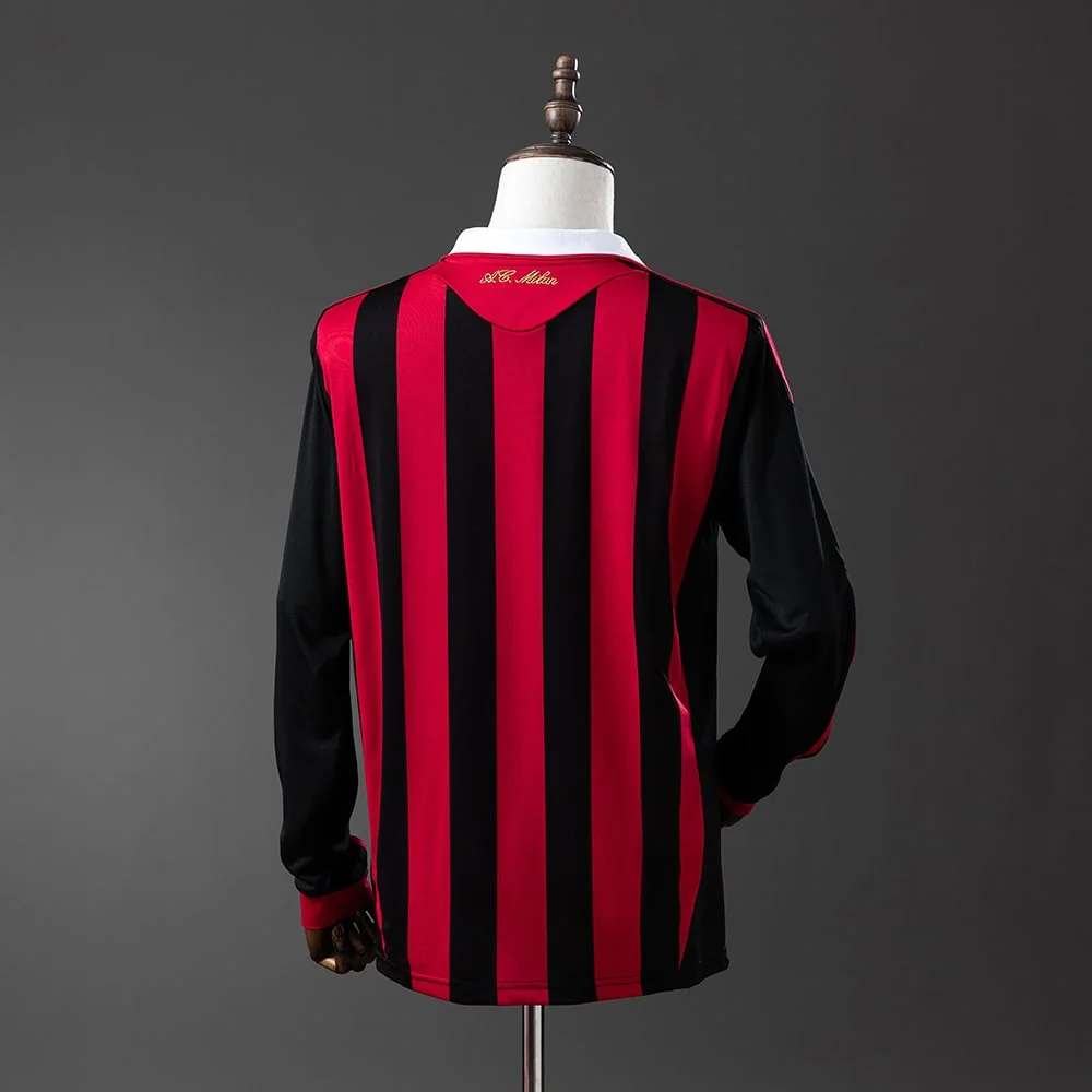 Maillot Milan AC Domicile 2009-2010 Manches Longues (2)
