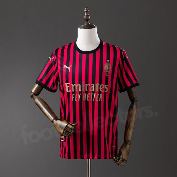 Maillot Milan AC Domicile 120 ans