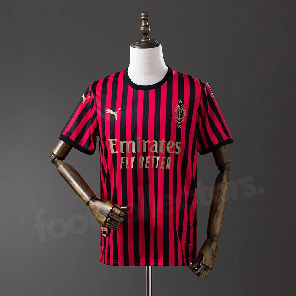 Maillot Milan AC Domicile120 ans (1)