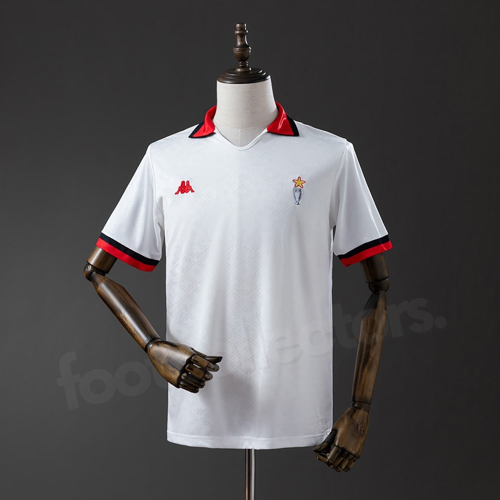 Maillot Milan AC Finale Ligue des Champions 1990