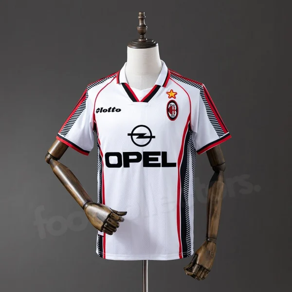 Maillot Milan AC Fourth 1997-1998