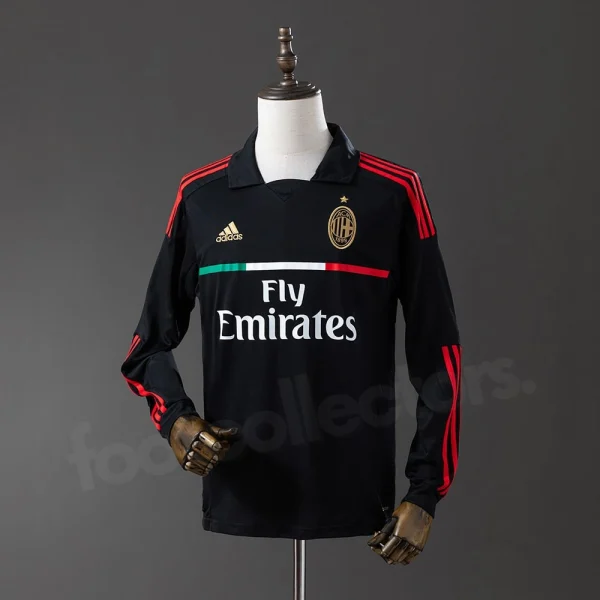 AC Milan Third Jersey 2011-2012 Long Sleeves
