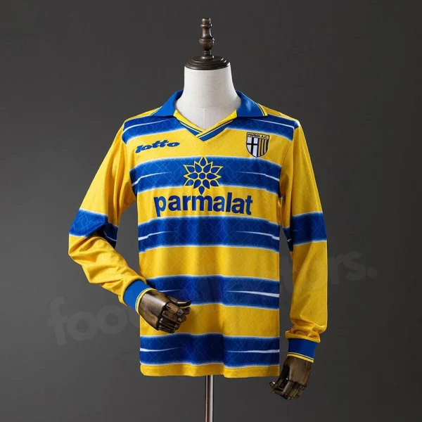 Maillot Parme Domicile 1998-1999 Manches Longues