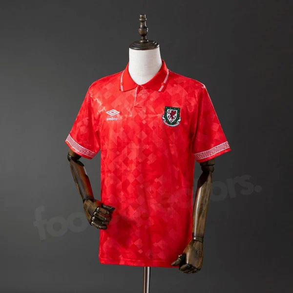 Wales Home Shirt 1990-1992