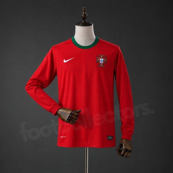 Maillot Portugal Domicile 2012 Manches Longues