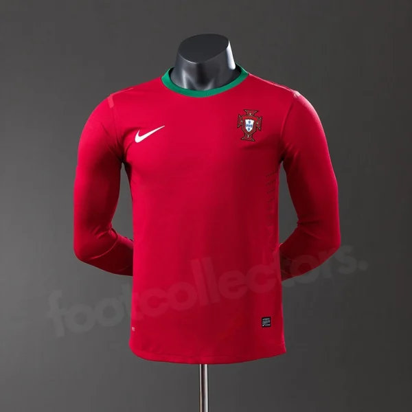 Maillot Portugal Domicile 2012 Manches Longues