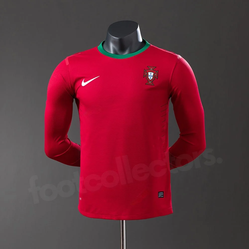 Portugal Home Jersey 2012 Long Sleeve (1)