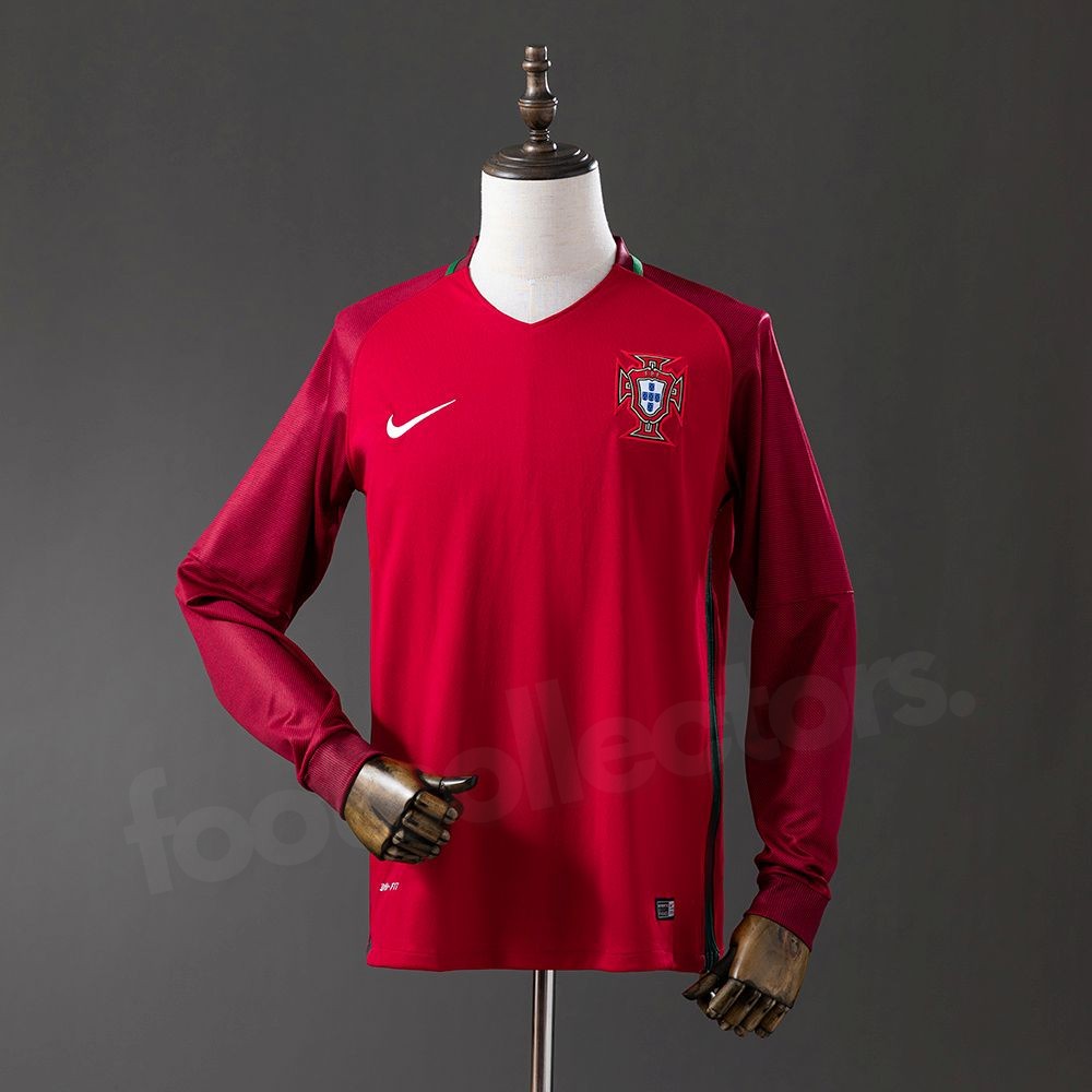 Maillot Portugal Domicile 2016 Manches Longues (1)