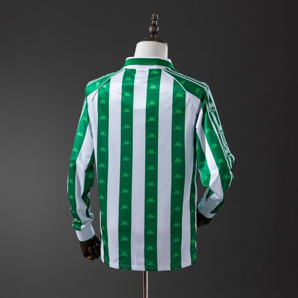 Maillot Real Betis Domicile 1995-1997 Manches Longues