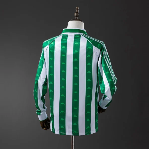 Maillot Real Betis Domicile 1995-1997 Manches Longues