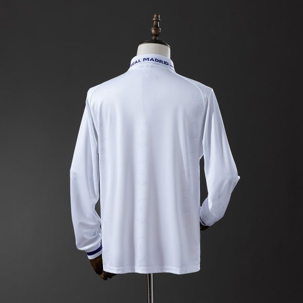Maillot Real Madrid Domicile 1994-1996 Manches Longues