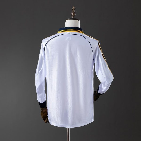 Maillot Real Madrid Domicile 1998-2000 Manches Longues