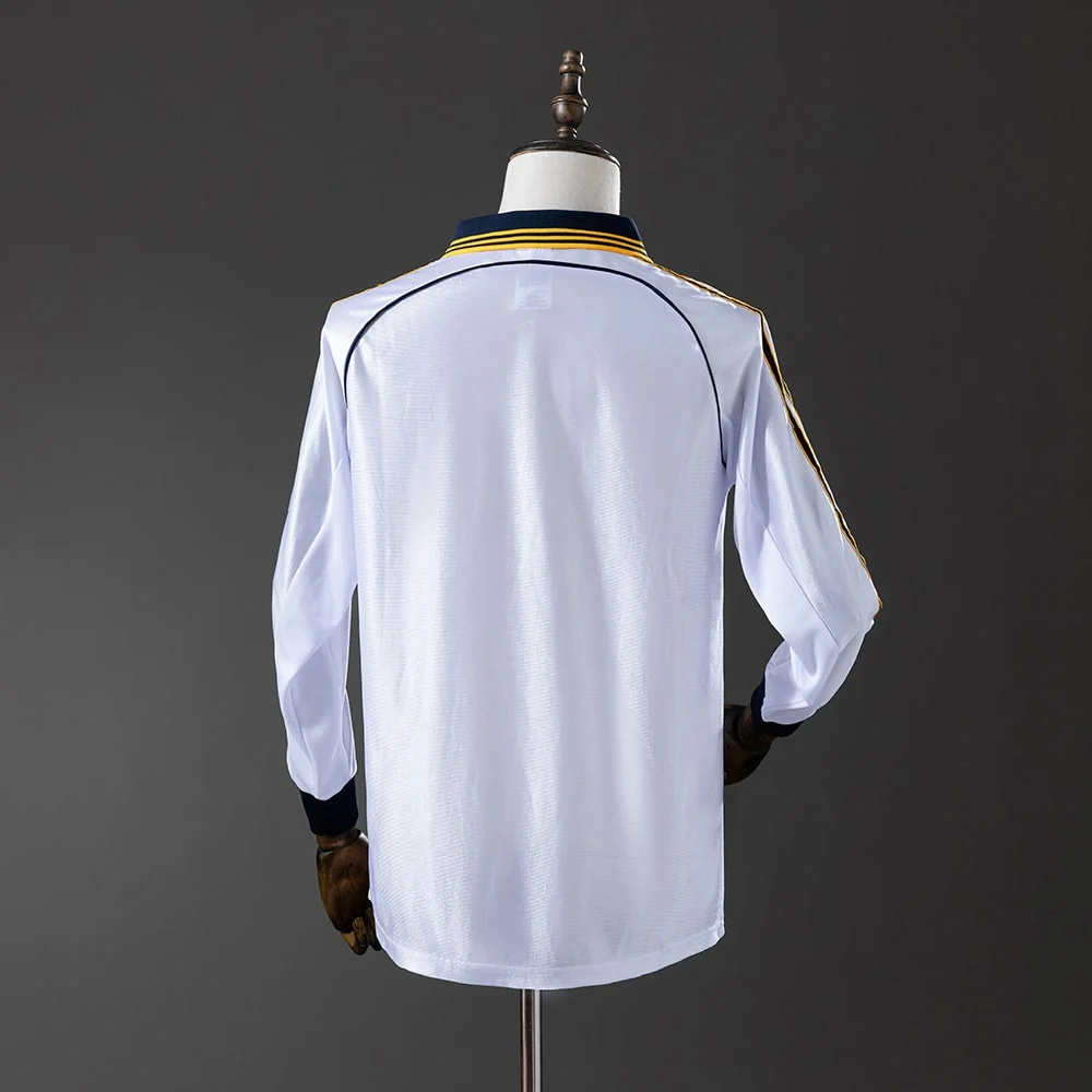 Maillot Real Madrid Domicile 1998-2000 Manches Longues