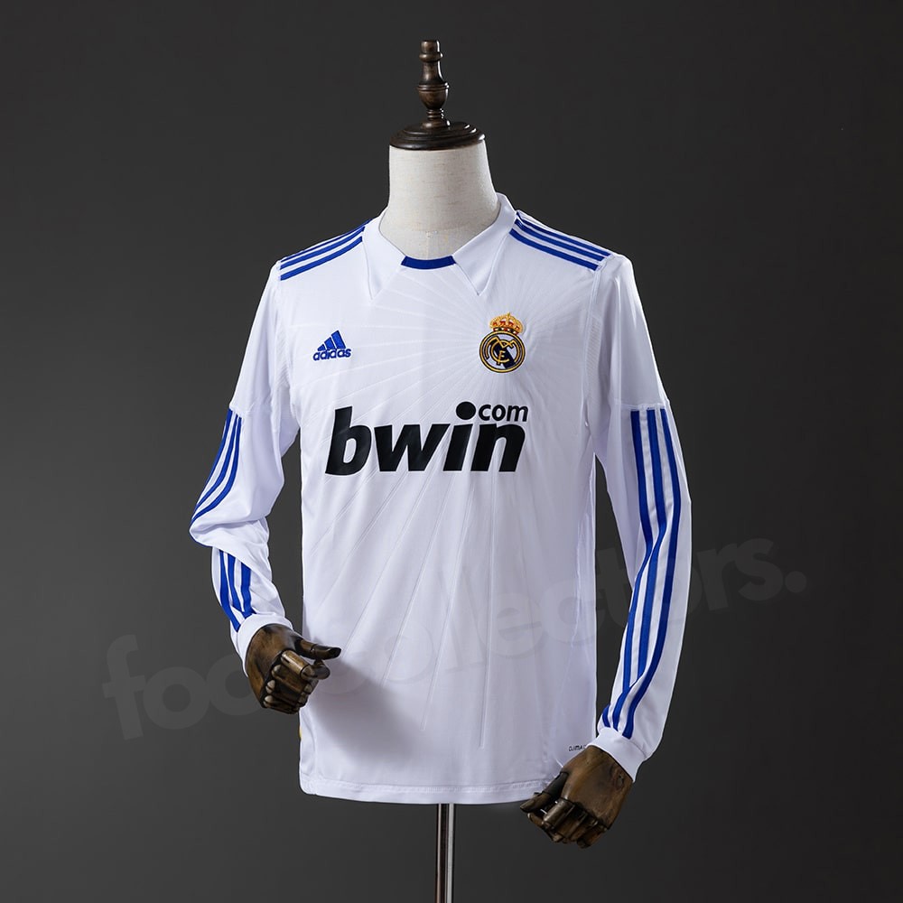 Maillot Real Madrid Domicile 2010-2011 Manches Longues