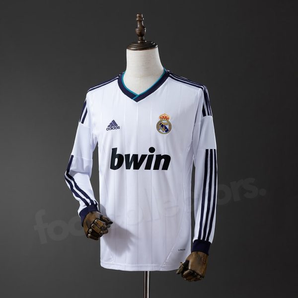 Maillot Real Madrid Domicile 2012-2013 Manches Longues