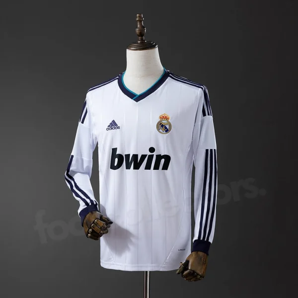 Real Madrid Home Jersey 2012-2013 Long Sleeve