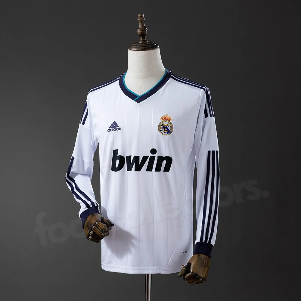 Maillot Real Madrid Domicile 2012-2013 Manches Longues