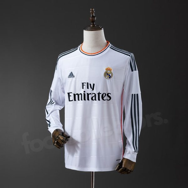 Maillot Real Madrid Domicile 2013-2014 Manches Longues