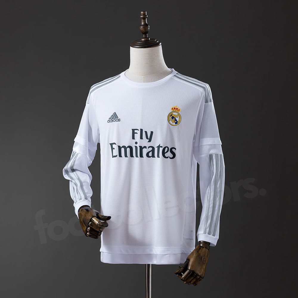Maillot Real Madrid Domicile 2015-2016 Manches Longues