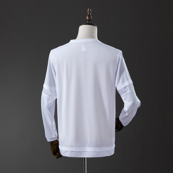Maillot Real Madrid Domicile 2015-2016 Manches Longues