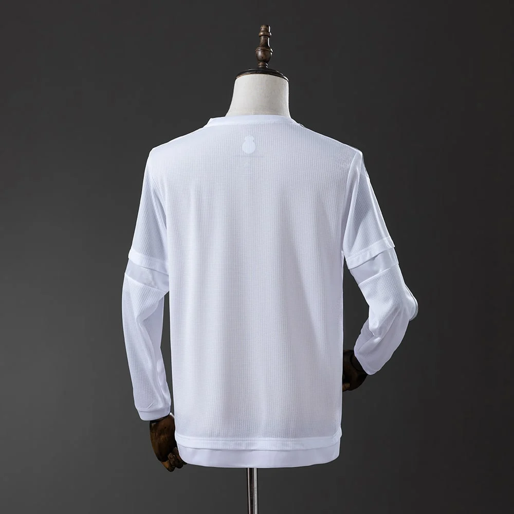 Maillot Real Madrid Domicile 2015-2016 Manches Longues