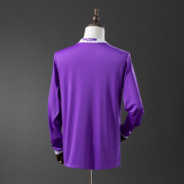 Maillot Real Madrid Exterieur 2016-2017 Manches Longues