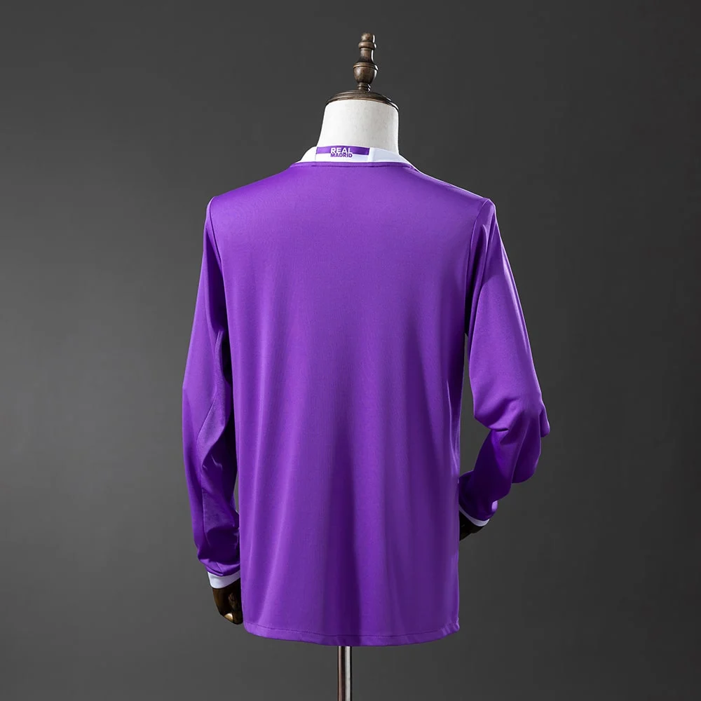 Camiseta de visitante del Real Madrid 2016-2017 de manga larga